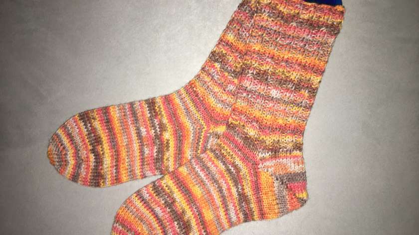 Nie mehr kalte Füße mit handgestrickten Socken