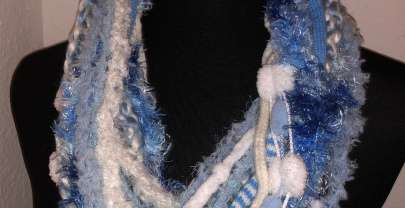 Strickbandschal-Galerie