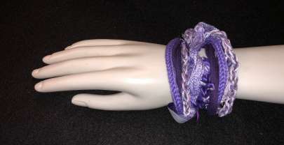 Dürfen wir vorstellen: Das Strickbandbangle