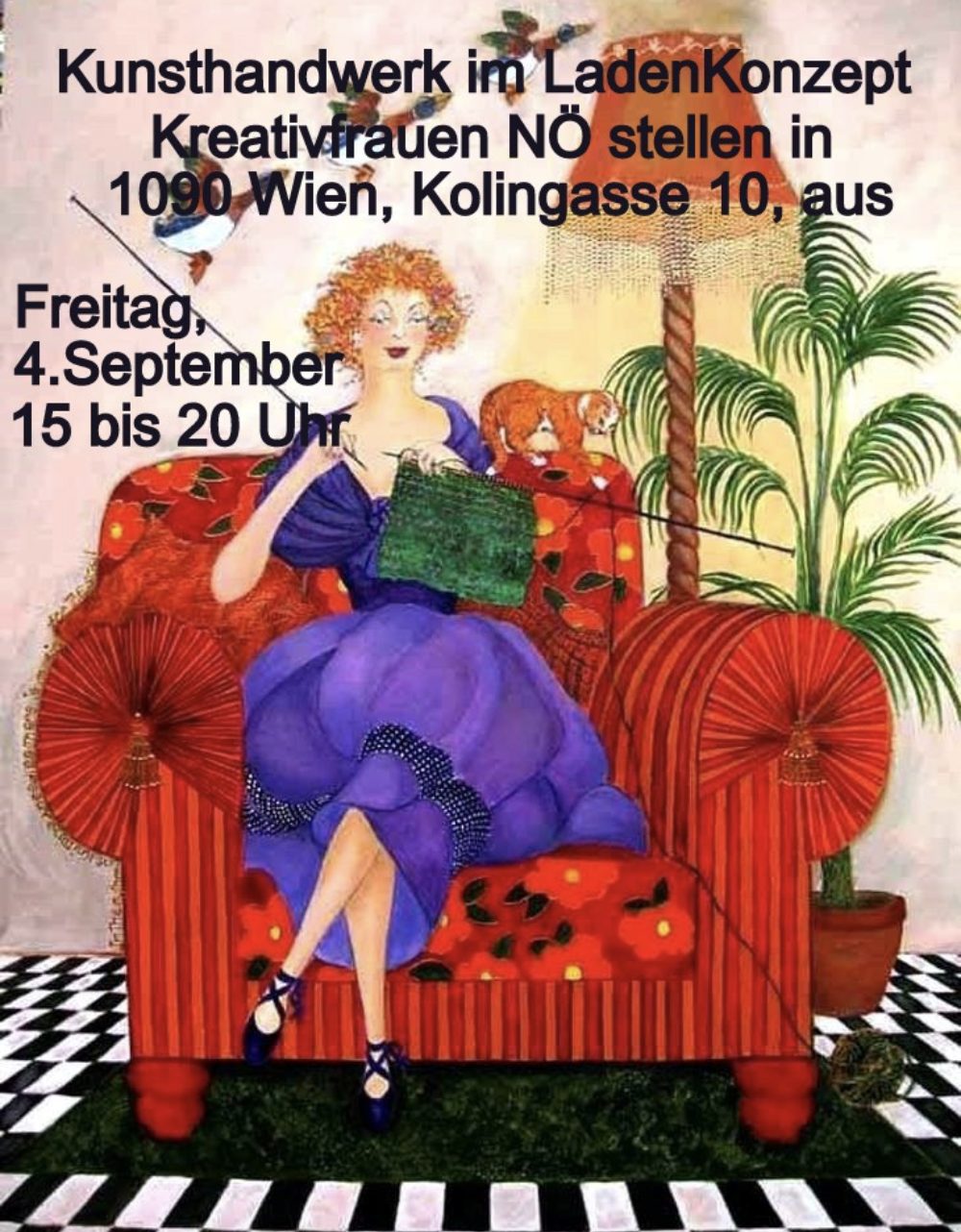 Kunsthandwerk im Ladenkonzept