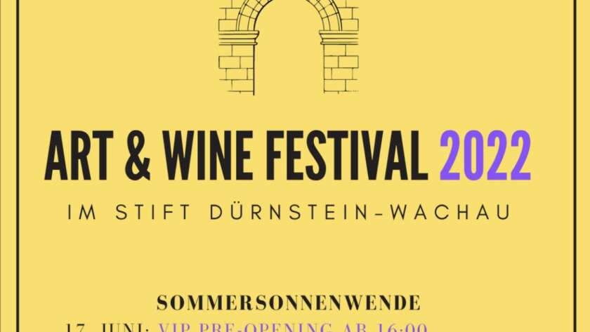 Art &. Wine Festival 2022 in Dürnstein